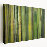 Panoramic view of Oaxaca, Mexico on large stretched canvas with vibrant earth tones, ideal for kitchen wall art.
