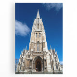 Black and white photograph of Otago, New Zealand on stretched canvas, suitable as large kitchen art.