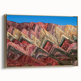 Framed canvas depicting a vintage-style Argentine landscape in black and gold tones, ideal for bedroom wall art.