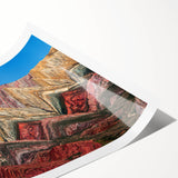 Extra large wall art featuring line art flowers in muted green tones on a rolled canvas, ideal for large living room decor.