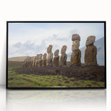 Large abstract wall art depicting a Chilean landscape in muted earth tones on a framed acrylic.