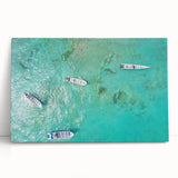 Black and white photograph of Colombian landscape on stretched canvas, ideal for kitchen wall art or bedroom ambiance.