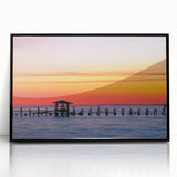 Large abstract wall art depicting Alabama scenery in muted earth tones on a framed acrylic.