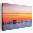 Large art depicting the Alabama countryside on stretched canvas, in muted earth tones, ideal for kitchen wall art.