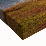 Large art of an Alaskan landscape in black and white on stretched canvas, ideal for bedroom wall decor.