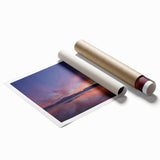 Extra large rolled print of Lake Tahoe with vibrant blue and green tones, ideal for classy bathroom wall art.