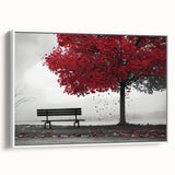 Vintage poster art of Denver skyline in vibrant colors on extra large framed canvas, ideal for living room decor.