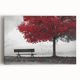 Black and white photograph of Denver skyline on large stretched canvas, suitable for kitchen art.