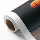 Art Deco poster of Louisiana scenery in pastel colors on rolled canvas, ideal for nursery wall art.