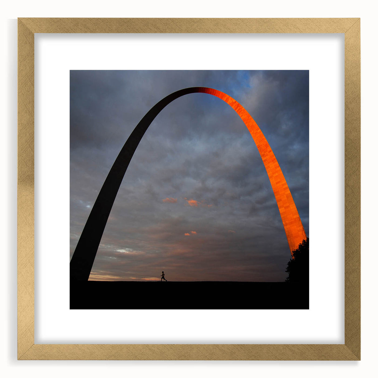 Extra large abstract art print of St.