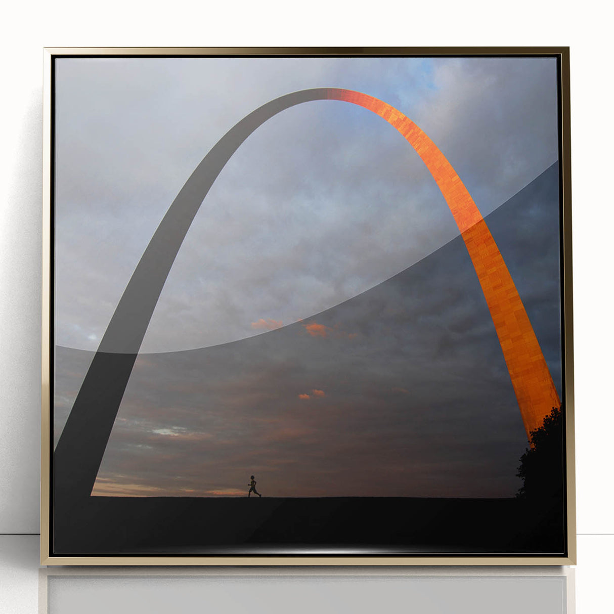Mid-century modernist art of the St.