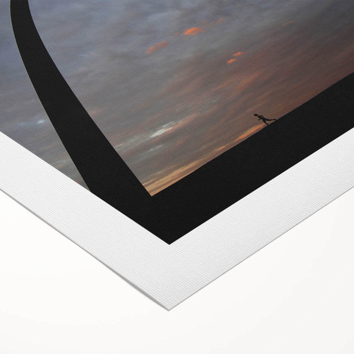 Art deco poster of St. Louis skyline in muted sepia tones on rolled canvas, suitable for dining room wall art.