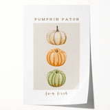 Extra large rolled print of a fall-themed floral art, featuring warm amber and red tones, ideal for art wall dining room.