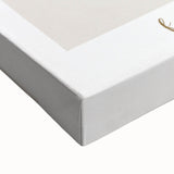 Large art featuring a black and white landscape painting on stretched canvas, ideal for bedroom wall decor.