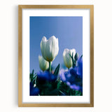 Extra large abstract art print featuring textured swirls in spring hues, framed in gold, ideal for living room decor.