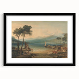 Classic Romantic Paintings: Lake Geneva and Mont Blanc