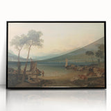 Classic Romantic Paintings: Lake Geneva and Mont Blanc