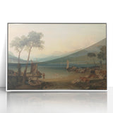 Classic Romantic Paintings: Lake Geneva and Mont Blanc