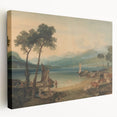 Classic Romantic Paintings: Lake Geneva and Mont Blanc