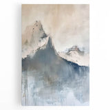 Framed and Canvas Dining Room Art - Serene Mountain Landscape
