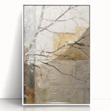 Minimalist Bird Living Room Wall Art - Modern Canvas Print