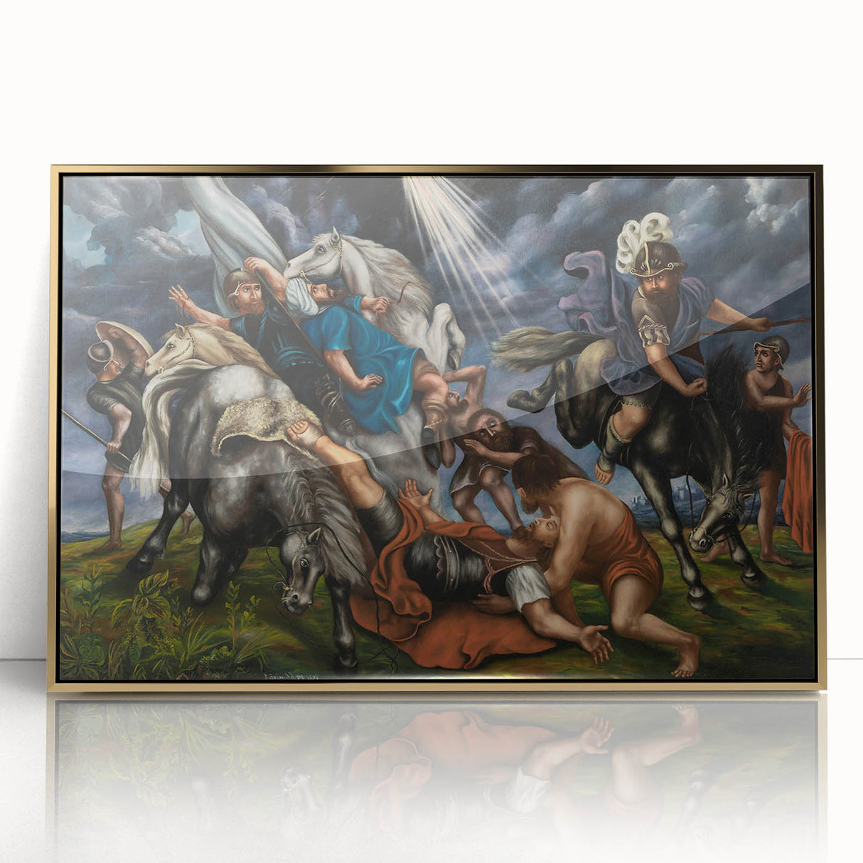 Baroque and Rococo Wall Art - The Conversion of Saul - Classic Print
