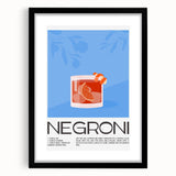 Extra large abstract art print featuring vibrant, colorful textured strokes on a framed black mat.