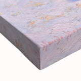 Impressionist Haystack Winter Scene - Monet Snow & Sun Effect Print