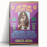 John Sinclair Retro Wall Art Vintage Prints Psychedelic Poster