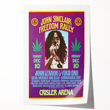 John Sinclair Retro Wall Art Vintage Prints Psychedelic Poster