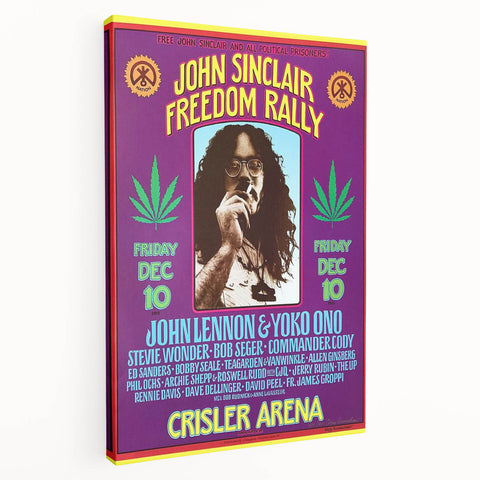 John Sinclair Retro Wall Art Vintage Prints Psychedelic Poster
