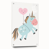 Whimsical Unicorn Wall Art - Girls Room & Nursery Decor