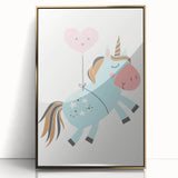 Whimsical Unicorn Wall Art - Girls Room & Nursery Decor