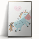 Whimsical Unicorn Wall Art - Girls Room & Nursery Decor