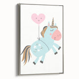 Whimsical Unicorn Wall Art - Girls Room & Nursery Decor