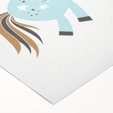 Whimsical Unicorn Wall Art - Girls Room & Nursery Decor