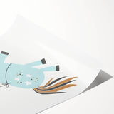 Whimsical Unicorn Wall Art - Girls Room & Nursery Decor