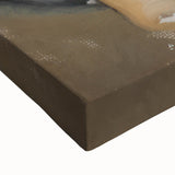 Abstract figurative stretched canvas artwork showcasing vibrant colors and dynamic shapes, perfect for modern home decor. Ideal for art enthusiasts and collectors.