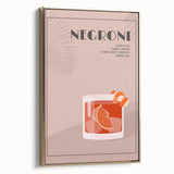 Framed canvas featuring a vintage poster art of a black and white landscape, ideal for bedroom wall art.