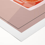 Art deco poster featuring a monochrome cocktail glass, rendered on extra large rolled canvas.