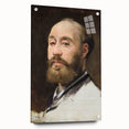 Impressionist Portrait Wall Art - Manet's Head of Jean-Baptiste Faure