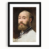 Impressionist Portrait Wall Art - Manet's Head of Jean-Baptiste Faure
