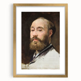 Impressionist Portrait Wall Art - Manet's Head of Jean-Baptiste Faure