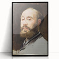 Impressionist Portrait Wall Art - Manet's Head of Jean-Baptiste Faure