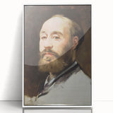 Impressionist Portrait Wall Art - Manet's Head of Jean-Baptiste Faure