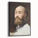 Impressionist Portrait Wall Art - Manet's Head of Jean-Baptiste Faure