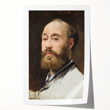 Impressionist Portrait Wall Art - Manet's Head of Jean-Baptiste Faure