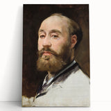 Impressionist Portrait Wall Art - Manet's Head of Jean-Baptiste Faure
