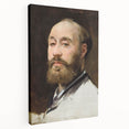 Impressionist Portrait Wall Art - Manet's Head of Jean-Baptiste Faure