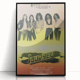 Journey Retro Wall Art Vintage Prints 80s Rock Concert Poster
